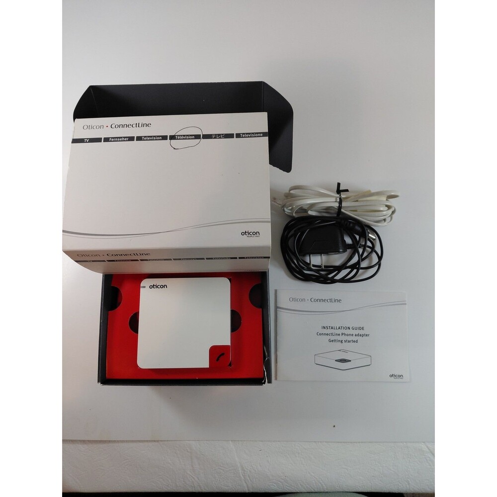 Oticon ConnectLine TELE-109 Phone Adapter for Hearing Aids Wireless System